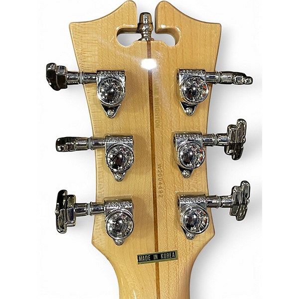 Used D'Angelico deluxe brighton desert gold Solid Body Electric Guitar