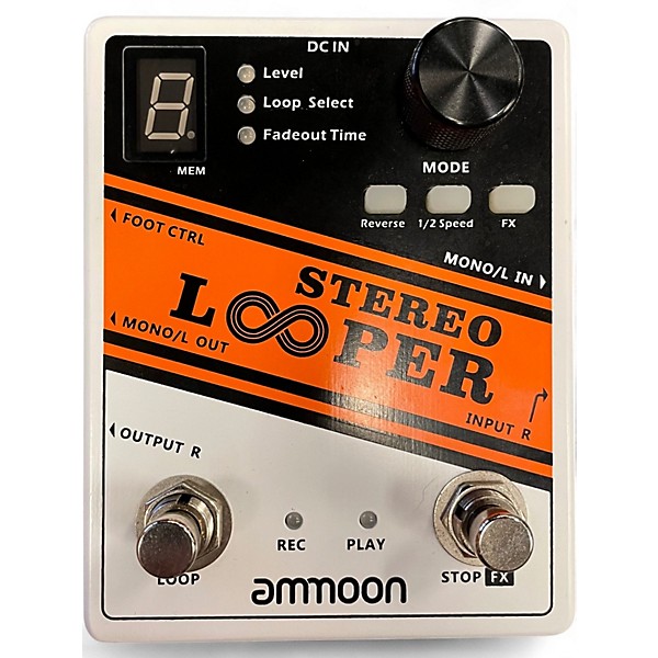 Used Ammoon Stereo Looper Pedal