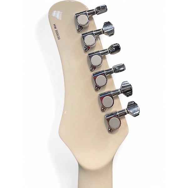 Used Hamiltone ST 2010 White Solid Body Electric Guitar