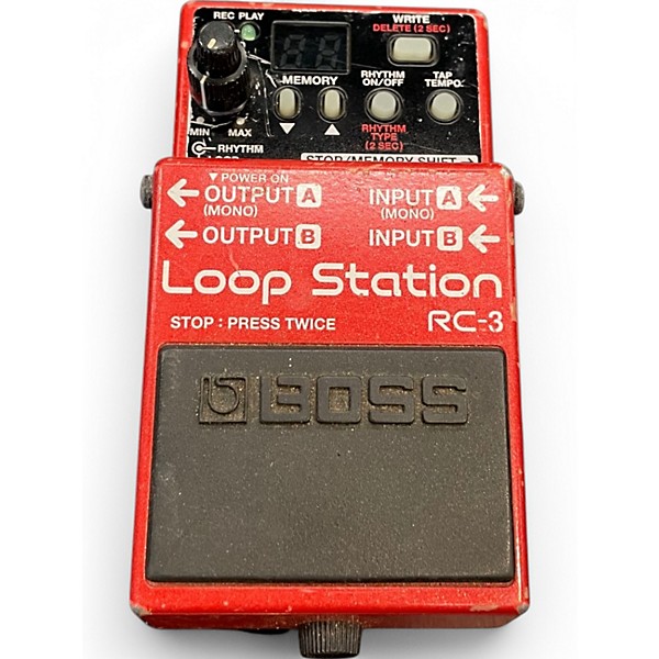 Used BOSS RC3 Loop Station Pedal