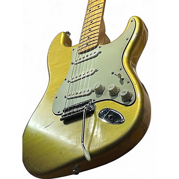 Used Lentz TRADITIONAL S Relic Gold Solid Body Electric Guitar