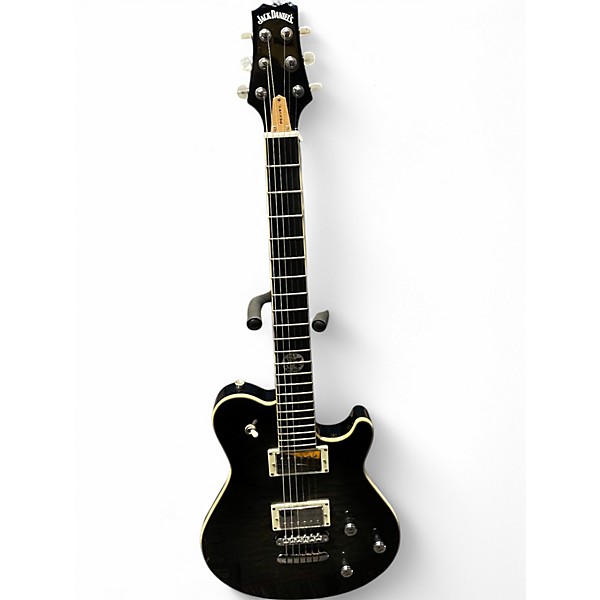 Used 2010s Peavey JACK DANIELS Trans Black Solid Body Electric Guitar
