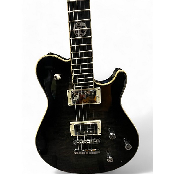 Used 2010s Peavey JACK DANIELS Trans Black Solid Body Electric Guitar