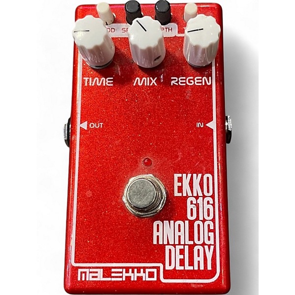Used Malekko Heavy Industry Ekko 616 MKII Dark Analog Delay Effect Pedal