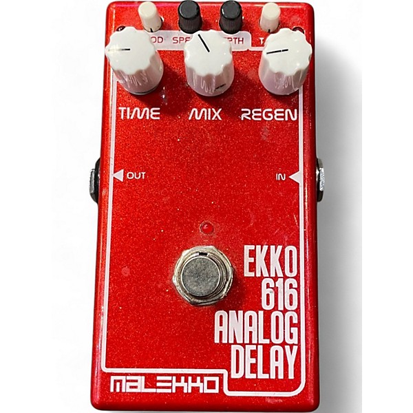 Used Malekko Heavy Industry Ekko 616 MKII Dark Analog Delay Effect Pedal