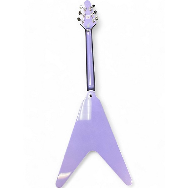 Used Epiphone KIRK HAMMETT 1979 FLYING V Purple Metallic Solid Body Electric Guitar