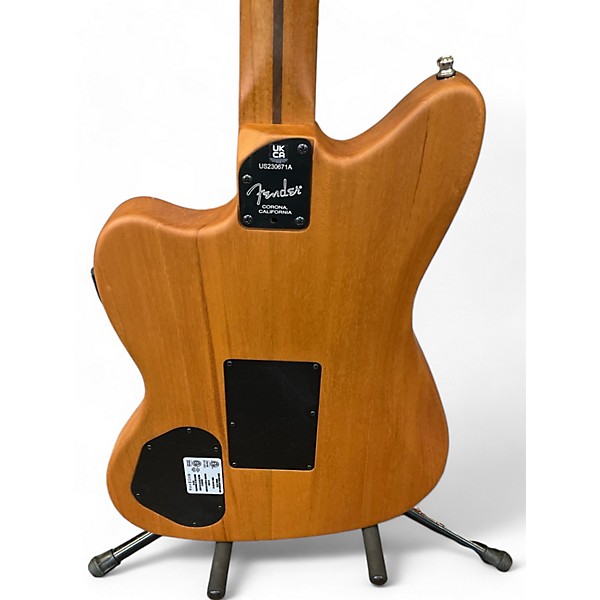 Used Fender ACOUSTASONIC JAZZMASTER BOURBON BURST Acoustic Electric Guitar