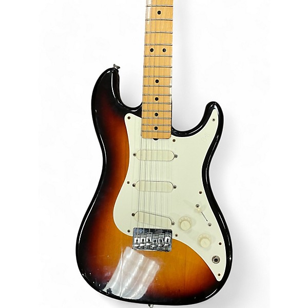 Vintage 1983 Fender Bullet 1 Sunburst Solid Body Electric Guitar