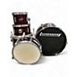 Used Ludwig 5 Piece Accent CS Combo Wine Red Drum Kit thumbnail