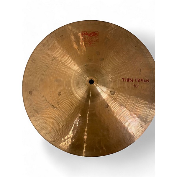 Used Paiste 16in 2002 Thin Crash Cymbal,New Products : American Fashion Style Bags On Sale