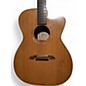 Vintage 1990 Alvarez WY1 Natural Acoustic Electric Guitar