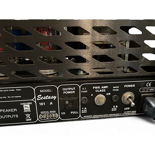 Used Bogner Ecstasy 101A Tube Guitar Amp Head