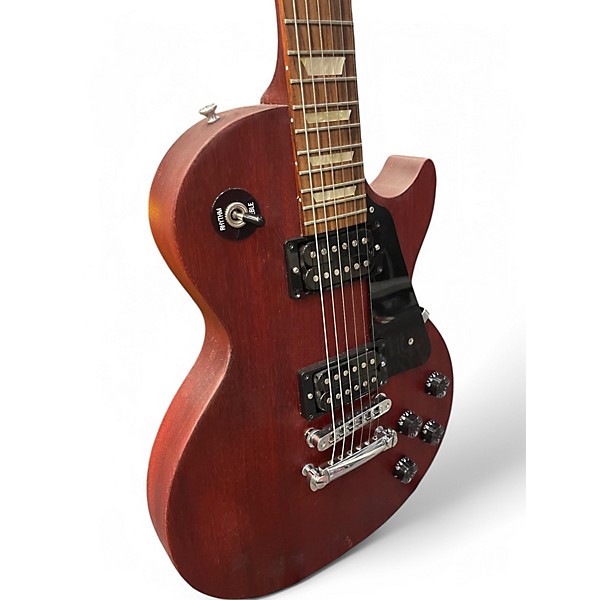 Used 2008 Gibson Les Paul Studio Worn Cherry Solid Body Electric Guitar