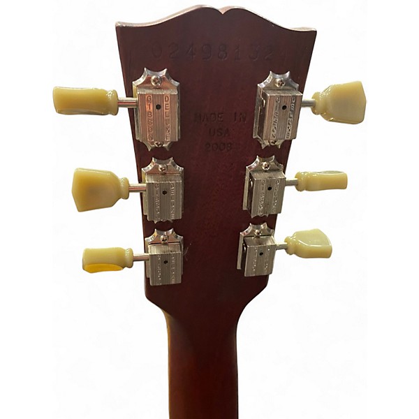 Used 2008 Gibson Les Paul Studio Worn Cherry Solid Body Electric Guitar