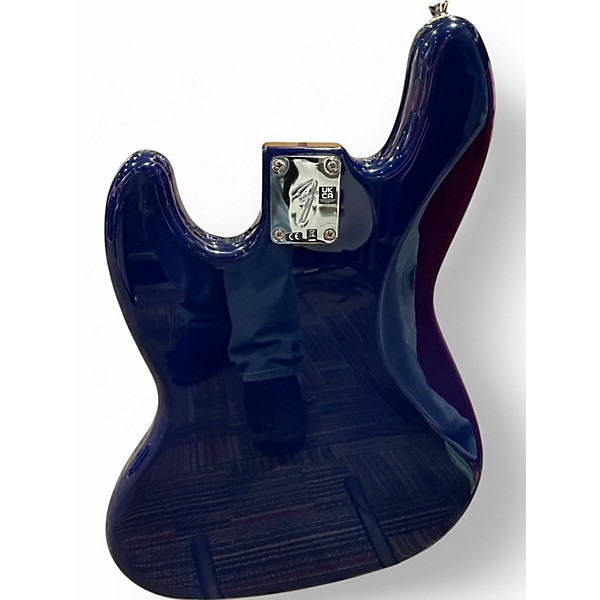 Used Fender Player Jazz Bass Blue Burst Electric Bass Guitar