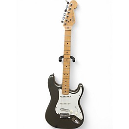 Used Fender American Standard Stratocaster Silver Solid Body Electric Guitar