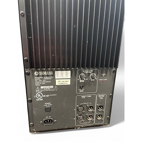Used Yamaha MSR800W Powered Speaker