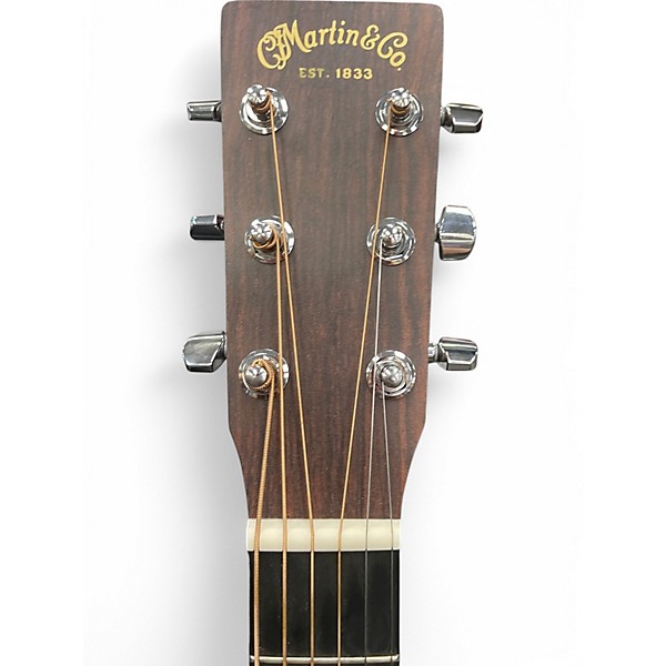 Used Martin  D10E Natural Acoustic Electric Guitar