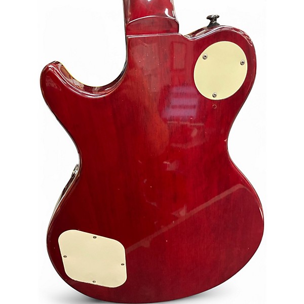 Used Greg Bennett Design by Samick AVION RED Solid Body Electric Guitar