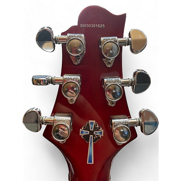 Used Greg Bennett Design by Samick AVION RED Solid Body Electric Guitar