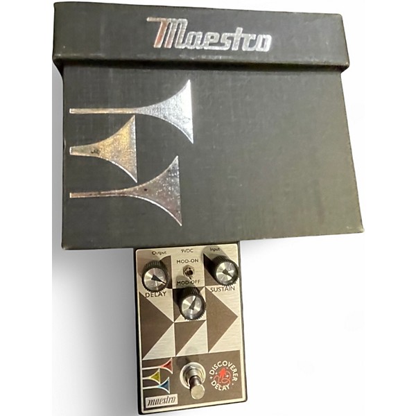 Used Maestro discoverer delay Effect Pedal