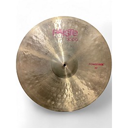 Used Paiste 20in Power Ride Cymbal