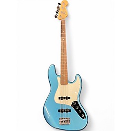 Used Fender JAZZ BASS PEARL BLUE Electric Bass Guitar