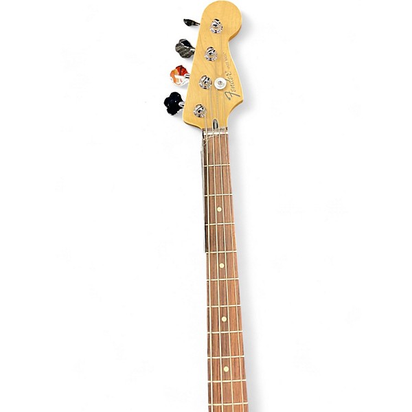Used Fender JAZZ BASS PEARL BLUE Electric Bass Guitar