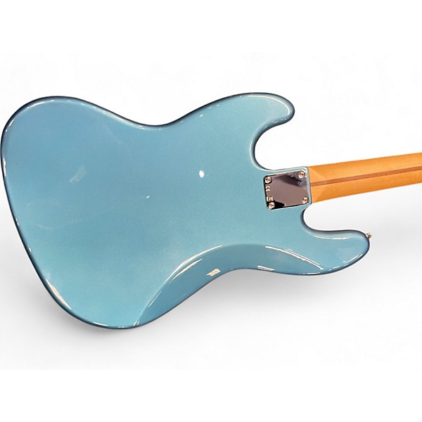 Used Fender JAZZ BASS PEARL BLUE Electric Bass Guitar