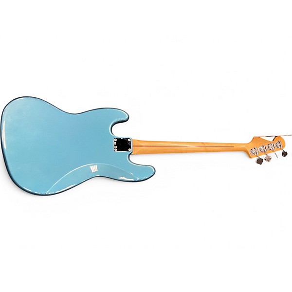 Used Fender JAZZ BASS PEARL BLUE Electric Bass Guitar