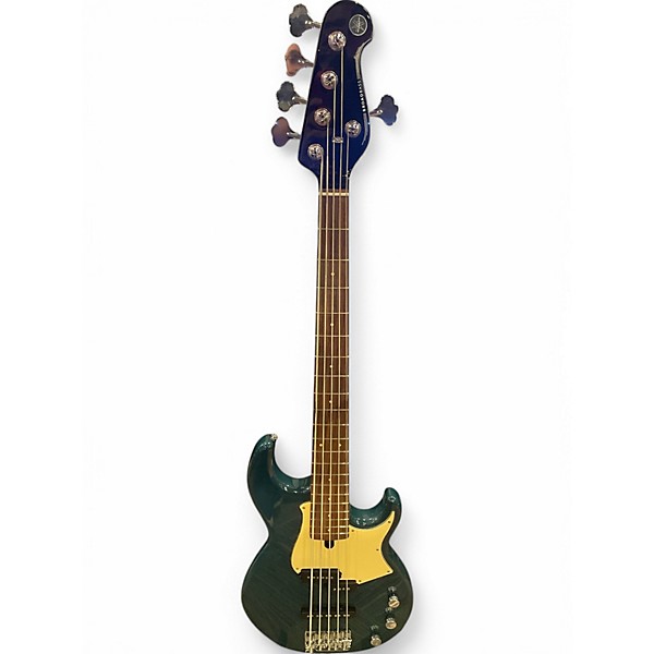 Used Yamaha Broad Bass Green Electric Bass Guitar