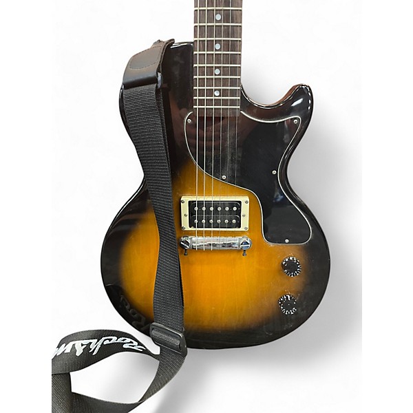 Used Epiphone Used Epiphone Les Paul Junior Sunburst Solid Body Electric  Guitar Sunburst | Guitar Center