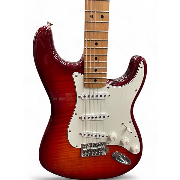 Used Fender Standard Stratocaster Plus 3 Color Sunburst Solid Body Electric Guitar