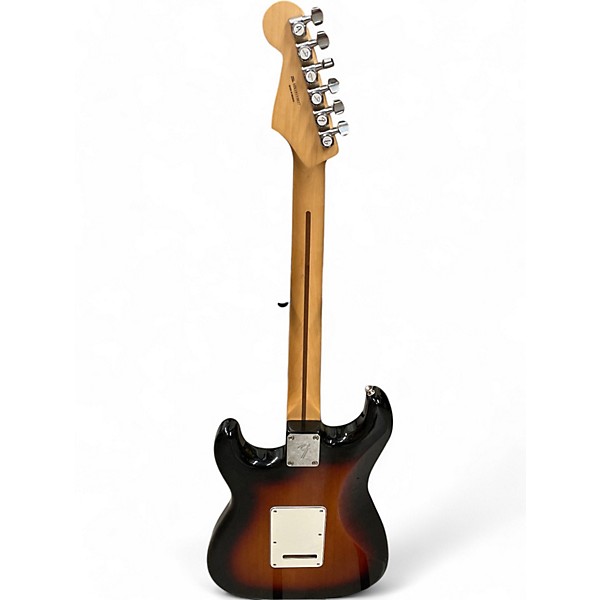 Used Fender Player Stratocaster 3 Color Sunburst Solid Body Electric Guitar