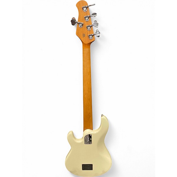 Used Ernie Ball Music Man StingRay 5 Special HH White Electric Bass Guitar