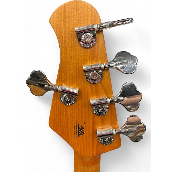 Used Ernie Ball Music Man StingRay 5 Special HH White Electric Bass Guitar