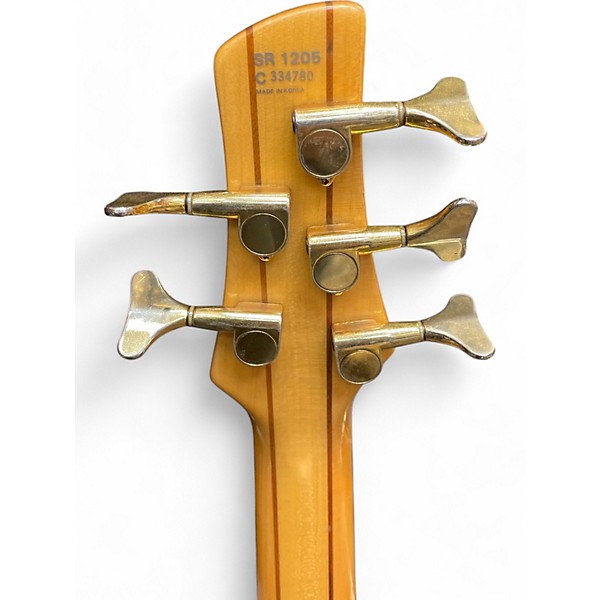 Used Ibanez SR1205 AMBER Electric Bass Guitar