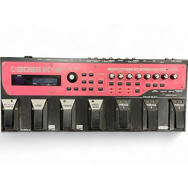 Used BOSS RC50 Loop Station Pedal