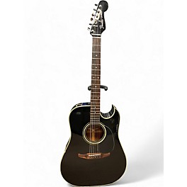 Used Fender LA BREA Black Acoustic Electric Guitar