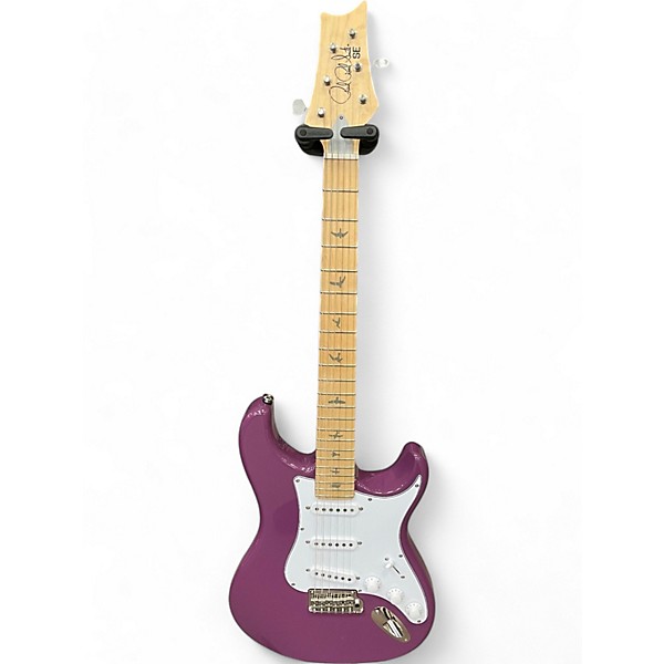 Used PRS SE Silver Sky Purple Solid Body Electric Guitar