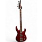 Used Squier HM BASS Candy Apple Red Electric Bass Guitar thumbnail