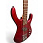 Used Squier HM BASS Candy Apple Red Electric Bass Guitar