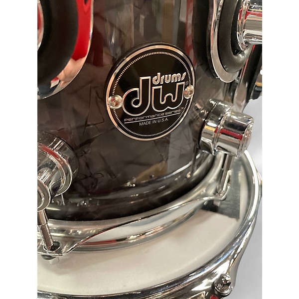 Used DW 3 Piece Performance Series BLACK DIAMOND Drum Kit