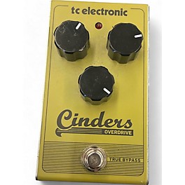 Used TC Electronic Cinders Overdrive Effect Pedal