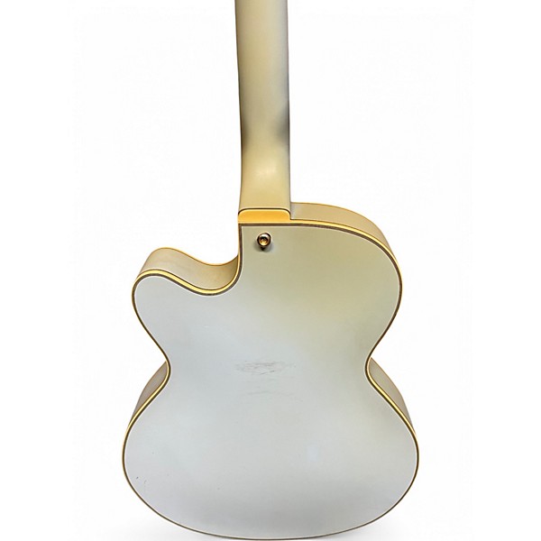 Used D'Angelico Deluxe DLX DH Blue Hollow Body Electric Guitar