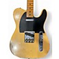 Used Fender custom shop 1952 no caster reliced Butterscotch Blonde Solid Body Electric Guitar