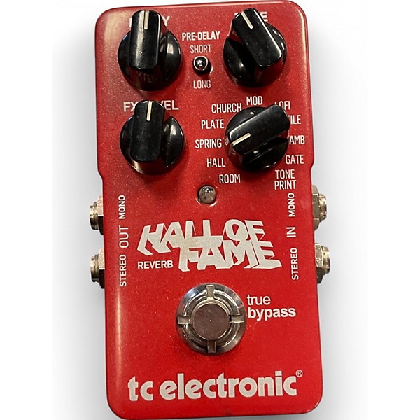 Used TC Electronic Hall Of Fame Reverb Effect Pedal,Specials : American Fashion Style Bags On Sale