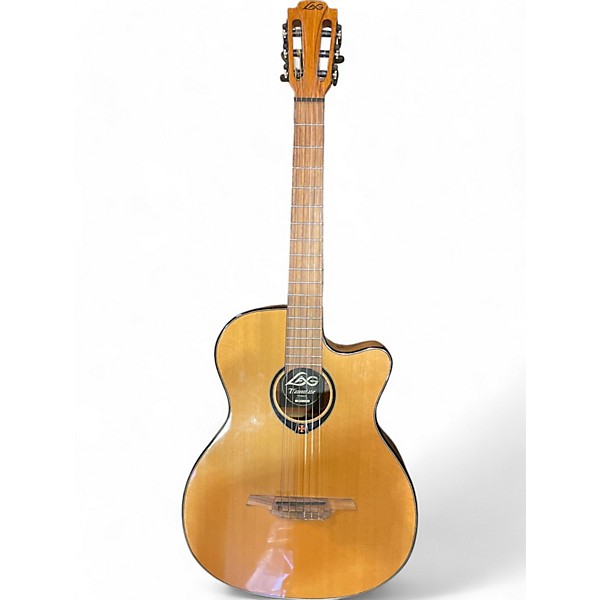 Used Lag Guitars TN66ACE Natural Classical Acoustic Electric Guitar,New Products : American Fashion Style Bags On Sale