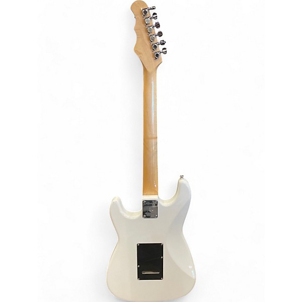 Used Burns London CLUB SERIES White Solid Body Electric Guitar