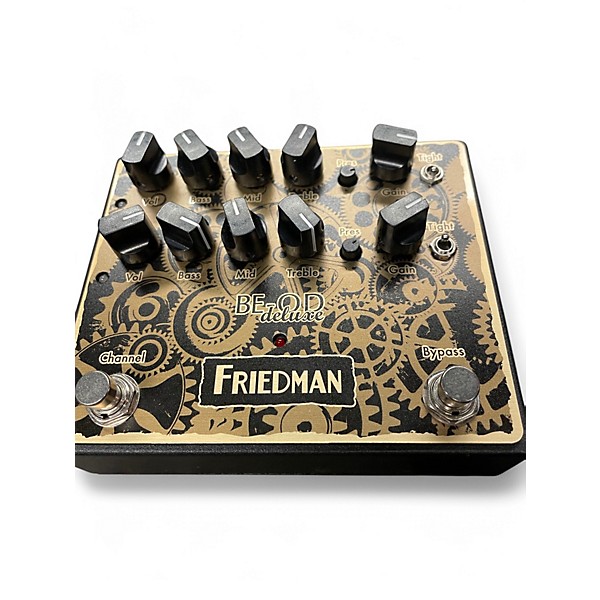 Used Friedman Used Friedman BE-OD Deluxe Dual Overdrive Pedal 